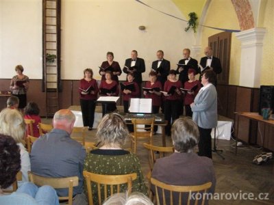 Májový koncert smíšeného sboru z Mor. Budějovic